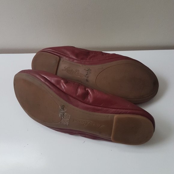 Host Pick Lucky Brand Leather Flats - Picture 6 of 7
